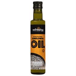 Organic Sunflower Seed Oil 250ml (order in singles or 9 for trade outer)