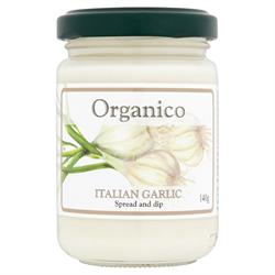 Organic Garlic Spread and Dip 140g