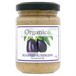 Organic Roasted Aubergine Spread and Dip 140g