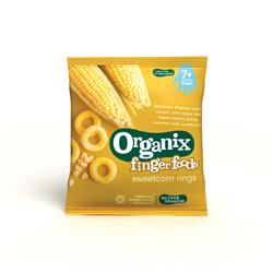 Aros crujientes de maíz dulce 20 g (pedir por separado o en 8 para el comercio exterior)
