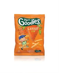 Goodies Snacks Singles - Carrot Stix 15g (commander en simple ou 6 pour l'extérieur au détail)