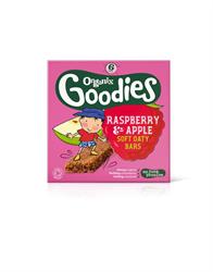 Goodies Apple & Raspb cereal bar multipk 6 x 30g