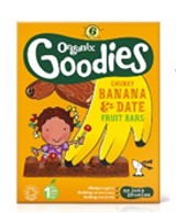 Chunky Fruit Bars Date & Banana 6x17g (order in singles or 6 for retail outer)