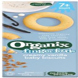 Baby Ring Biscuits Vanilla 54 g (zamów pojedyncze sztuki lub 5 w przypadku sprzedaży detalicznej)