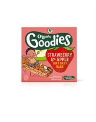 Goodies Barre à l'avoine fraise et pomme 6 x 30 g