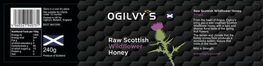 Miel de flores silvestres escocesa 240g
