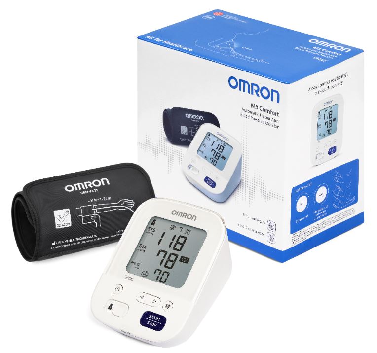 Omron blodtrycksmätare | bluet/app | ihb 2use 60m
