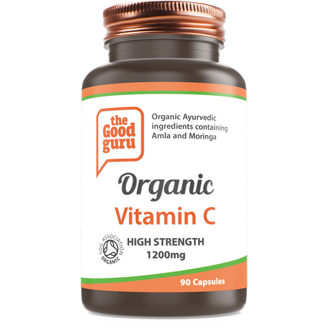 Den gode guruen, organisk vitamin c, 90 kapsler