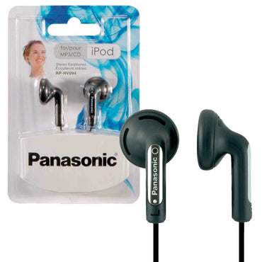 Auriculares Panasonic | En el oído | Cable de 1,2 m | Negro
