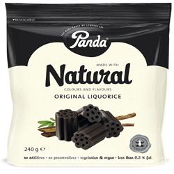 Licorice Cuts Bag 240g (ordre 12 for bytte ydre)