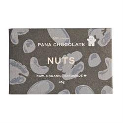 Nuts Chocolate 50% Cacao 45g (order in singles or 12 for retail outer)