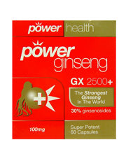 Power Ginseng GX2500+ 60 capsules