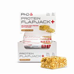 Protein Flapjack + masło orzechowe 75 g (zamów 12 sztuk w sprzedaży detalicznej)