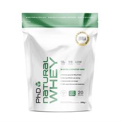 PhD Natural Whey Protein Vanilla Almond 500g (order in singles or 12 for trade outer)