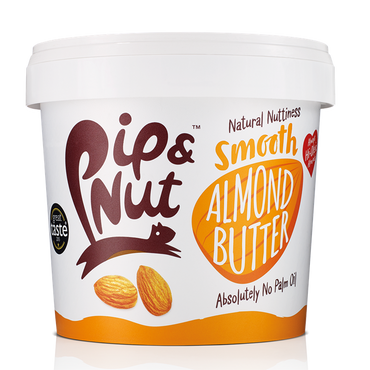 Glatte Mandelbutter von Pip & Nut, 1 kg