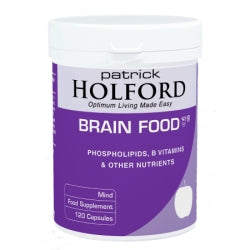 Patrick Holford Nourriture pour le cerveau 120 gélules