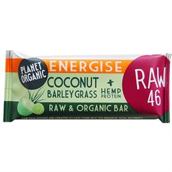 Coconut Barleygrass Energize Bar 30g (20 Stück für den Einzelhandel bestellen)