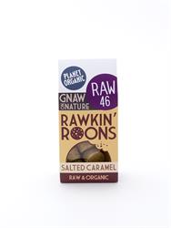 Rawkin' Roons de caramelo salado 90 g (pedir por separado o por 8 para el exterior minorista)