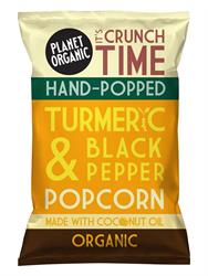 Gurkemeie og svart pepper Popcorn 20g (bestill i multipler på 5 eller 20 for bytte ytre)