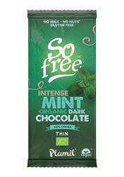 So Free Intense Mint Chocolate orgánico 80 g (pedir por separado o 12 para el exterior minorista)