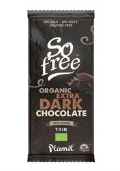 Chocolate extra oscuro So Free 80 g (pedir por unidades o 12 para el exterior minorista)