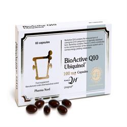Bio-Ubiquinol Active QH 100mg - 60 kapslar (beställ i singel eller 5 för handel ytter)