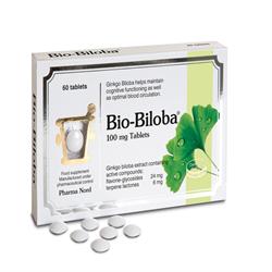 Bio-Biloba 60 tabletas (pedir por separado o 5 para el comercio exterior)