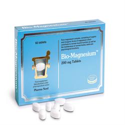 Bio-Magnesium 60 tabletter (bestilles i single eller 5 for bytte ydre)