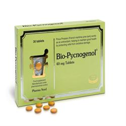 Bio-Pycnogenol 30 tabletter (bestil i singler eller 5 for bytte ydre)