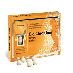 Bio-Chromium Blood Sugar Control 60 tabletter (bestill i single eller 5 for bytte ytre)