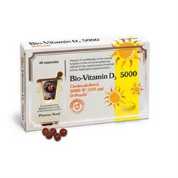Bio-Vitamina D3 (colecalciferol) - 125 mcg - 5000 UI (comanda in single sau 5 pentru comert exterior)