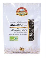 10% OFF Organic Black Mulberries 100g (สั่งเดี่ยวหรือ 7 อันเพื่อค้าขายนอก)
