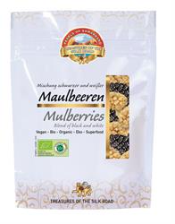 Organic Black and White Mulberries 100g (order in singles or 7 for retail outer)