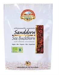Organic sun dried Seabuckthorn berries 100g (order in singles or 7 for retail outer)