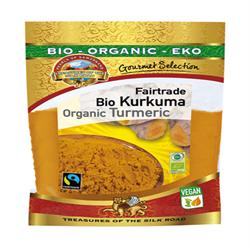 Organic Fairtrade Turmeric Powder 600g (order in singles or 10 for trade outer)
