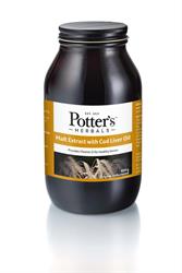 15% de descuento en extracto de malta Potter y aceite de hígado de bacalao 650 g