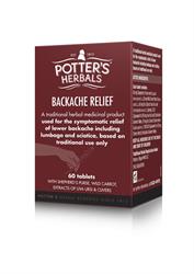 Backache Tablets - 60 tablets (order in singles or 6 for retail outer)