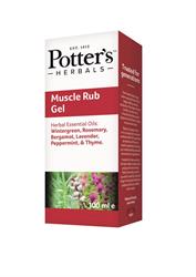 15 % AVSLAG Potter's Herbals Muscle Rub 100ml (bestill i single eller 4 for bytte ytre)