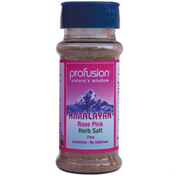 15% OFF Himalayan Rose Pink Herbal Salt- Organic Fine~ Tab (order in singles or 8 for trade outer)