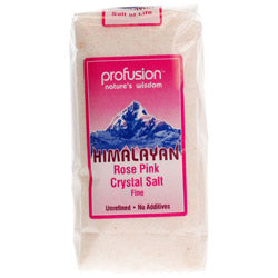 15% OFF Himalayan Rose Pink Salt- Fine 500g (order in singles or 8 for trade outer)