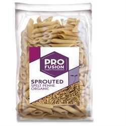 Profusion Organic Sprouted Spelt Penne Pasta - 50% Sprouted 250g (order in singles or 12 for trade outer)
