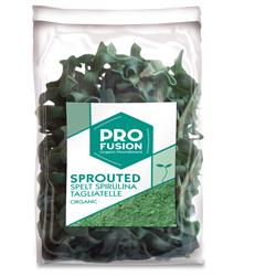 Profusion Organic Sprouted Spelt Spirulina Tagliatelle 250g (order in singles or 12 for trade outer)