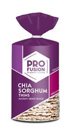 Profusion Sorghum and Chia organic cakes 120g (order in singles or 12 for trade outer)