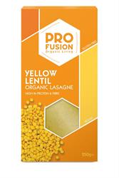 Hoja de lasaña de lentejas amarillas orgánicas 250 g (pedir por separado o 12 para el comercio exterior)