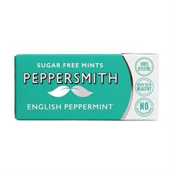 Peppermint Xylitol Mints 15g (order 12 for retail outer)