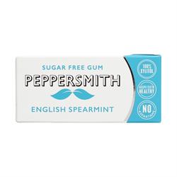 Spearmint Xylitol Gum 15g (order 12 for retail outer)