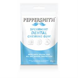 Spearmint Dental Gum 50g (order in singles or 12 for retail outer)