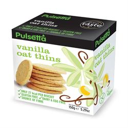 Vanilla Oat Thins 150g (bestill i single eller 8 for bytte ytre)