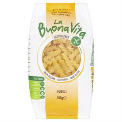 La Buona Vita Gluten Free Fusilli 500g (order in singles or 12 for trade outer)