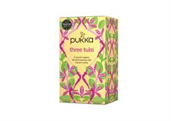 20% OFF Three Tulsi Tea 20 Bags (order in singles or 4 for retail outer)